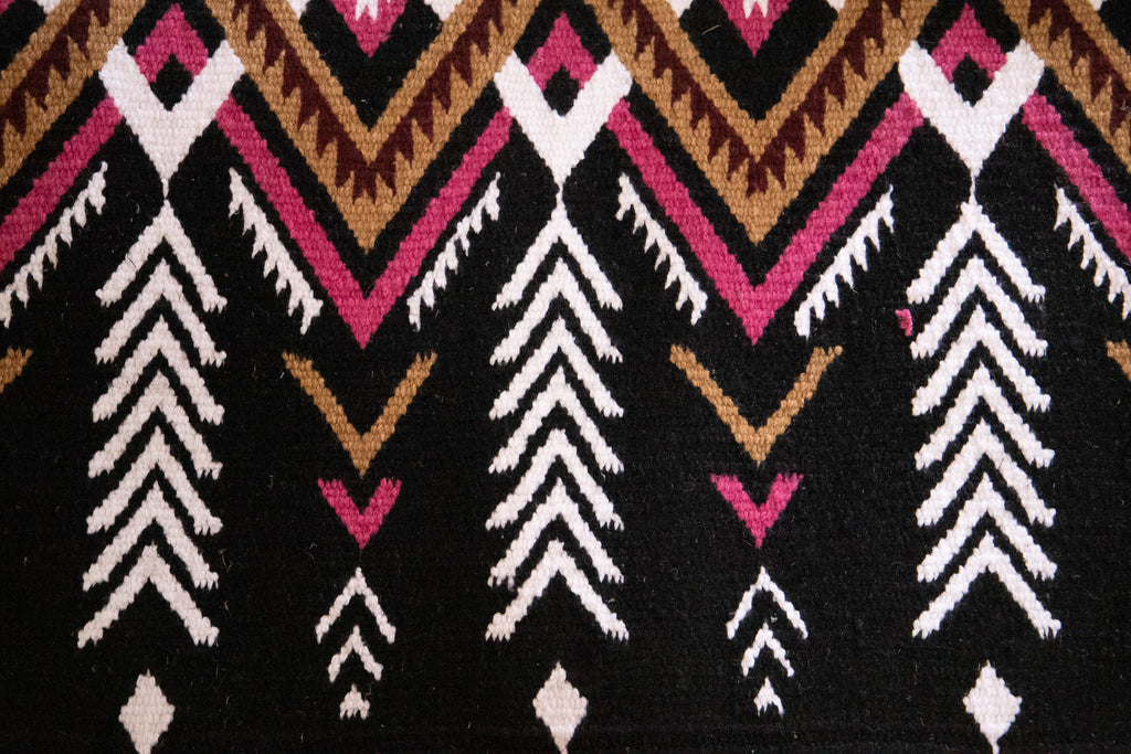 Handwoven NZ wool blanket felt lined pad