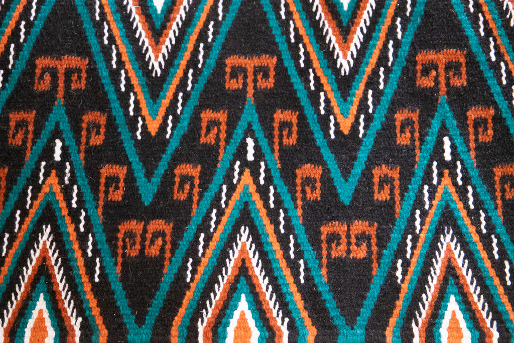 Handwoven NZ wool blanket felt lined pad