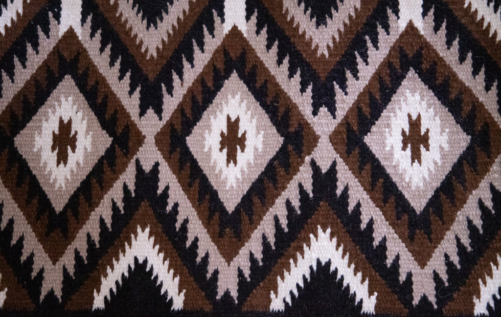 Handwoven NZ wool blanket felt lined pad