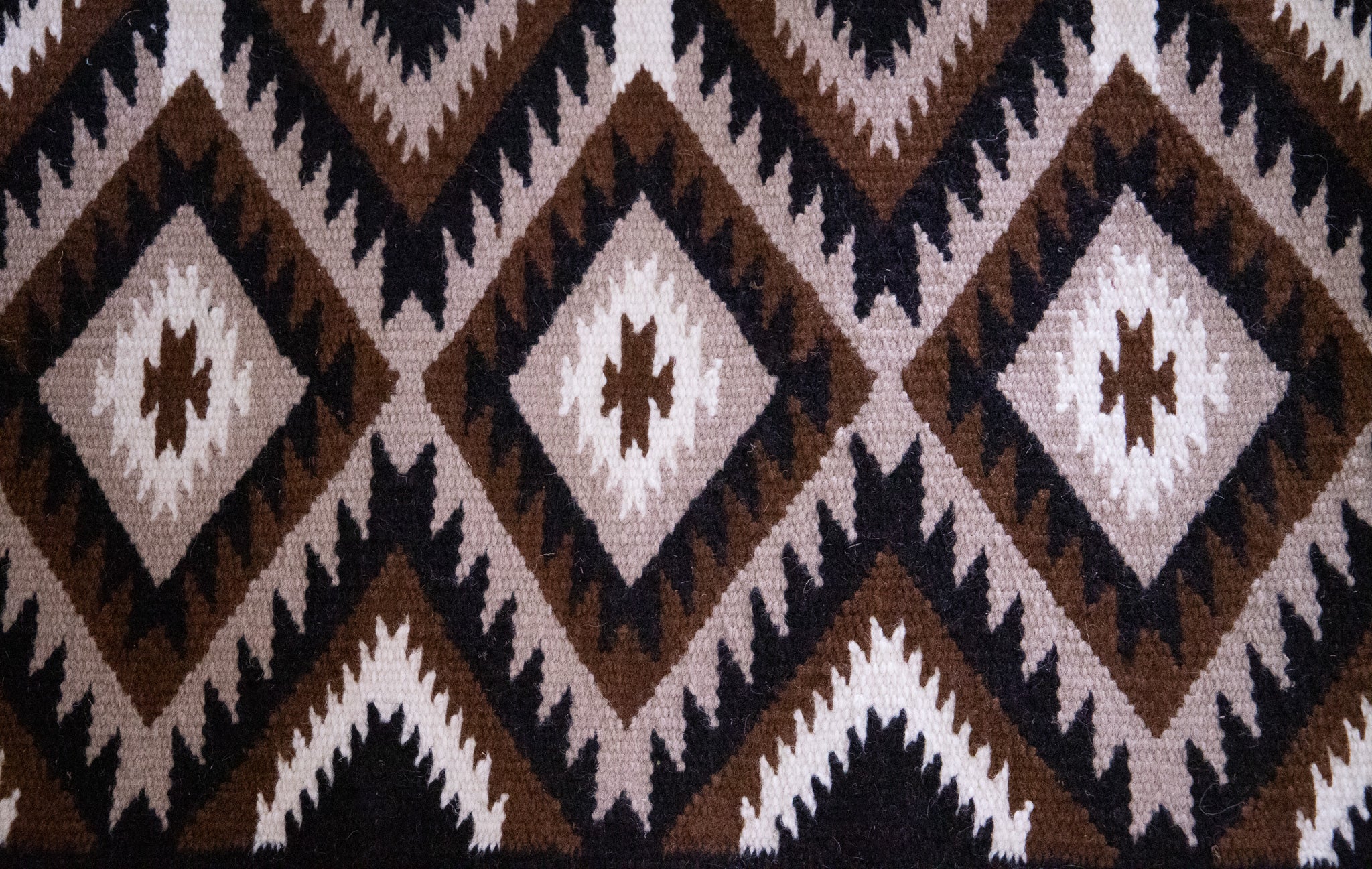 Handwoven NZ wool blanket felt lined pad