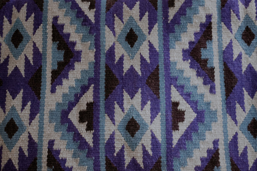 Handwoven NZ wool blanket felt lined pad