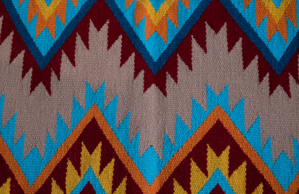 Handwoven NZ wool blanket felt lined pad