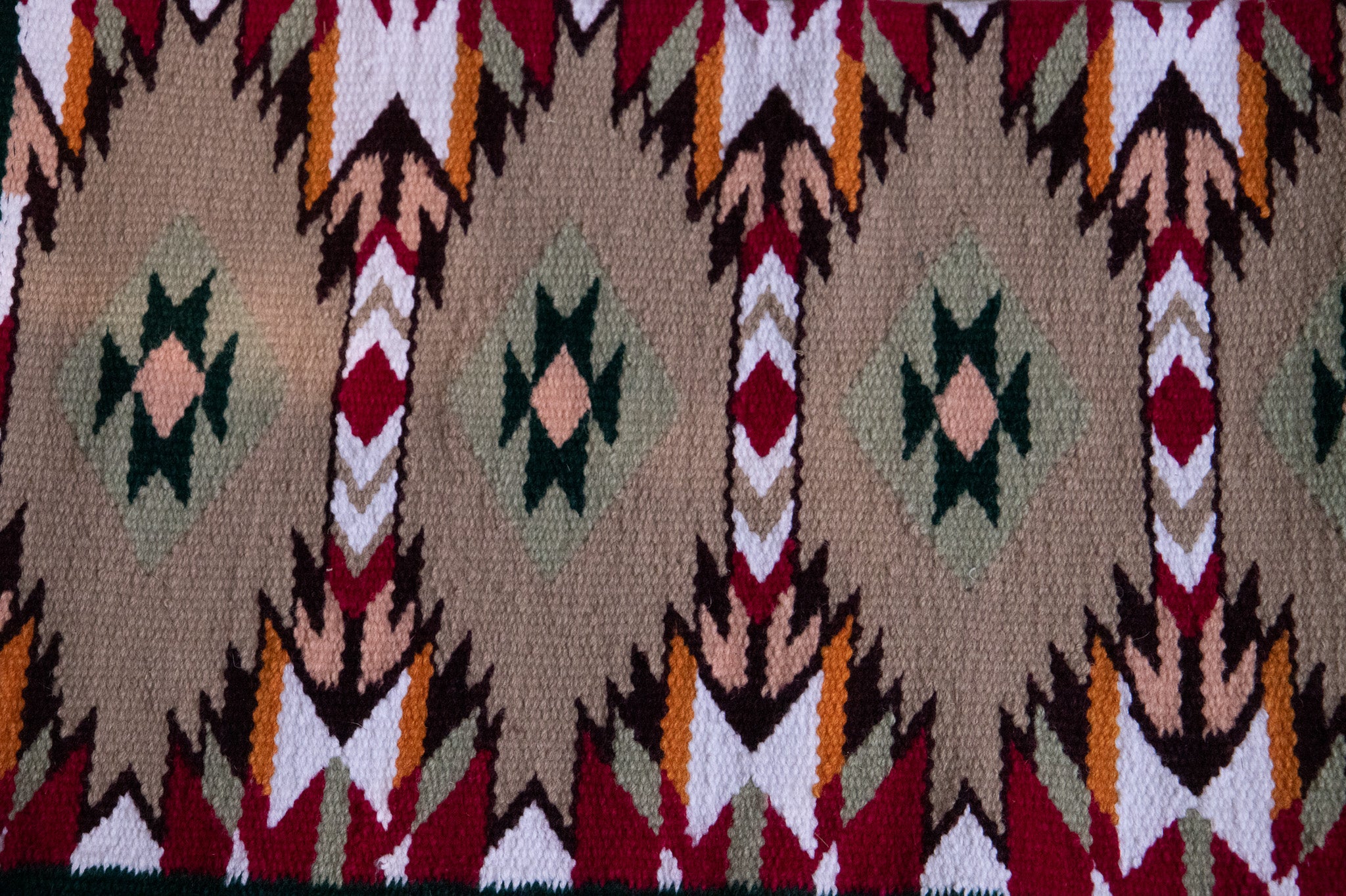 Handwoven NZ wool blanket felt lined pad