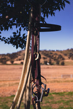 Flat sewn rope reins - QUICK CHANGE BUCKLES OR WATER LOOPS AND TIES