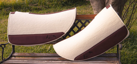 The 'Cut Out' wool felt pad - fender shape skirt