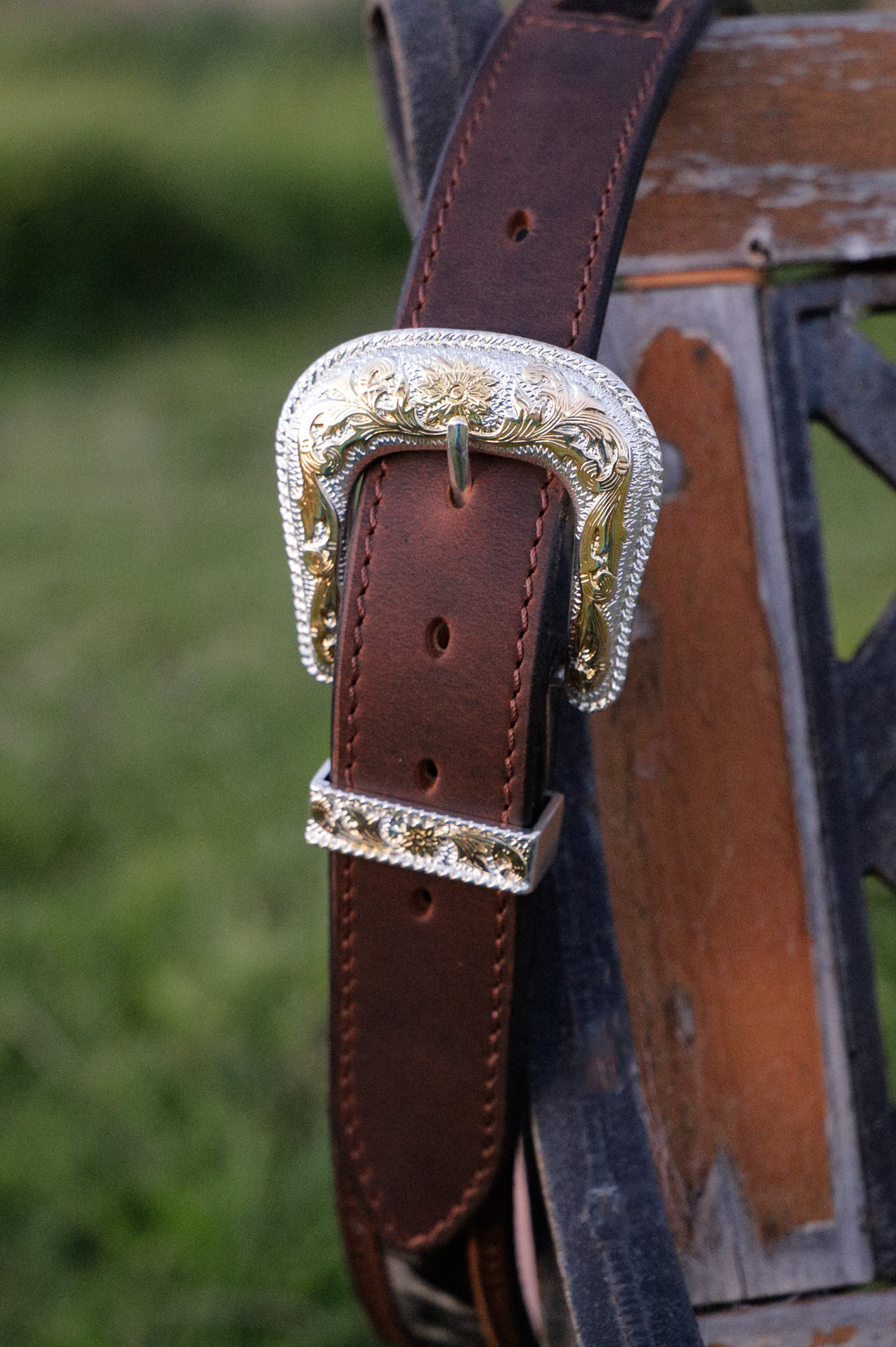 Waxed buffalo belts - Hair on hide inlay and lined - choice of buckles