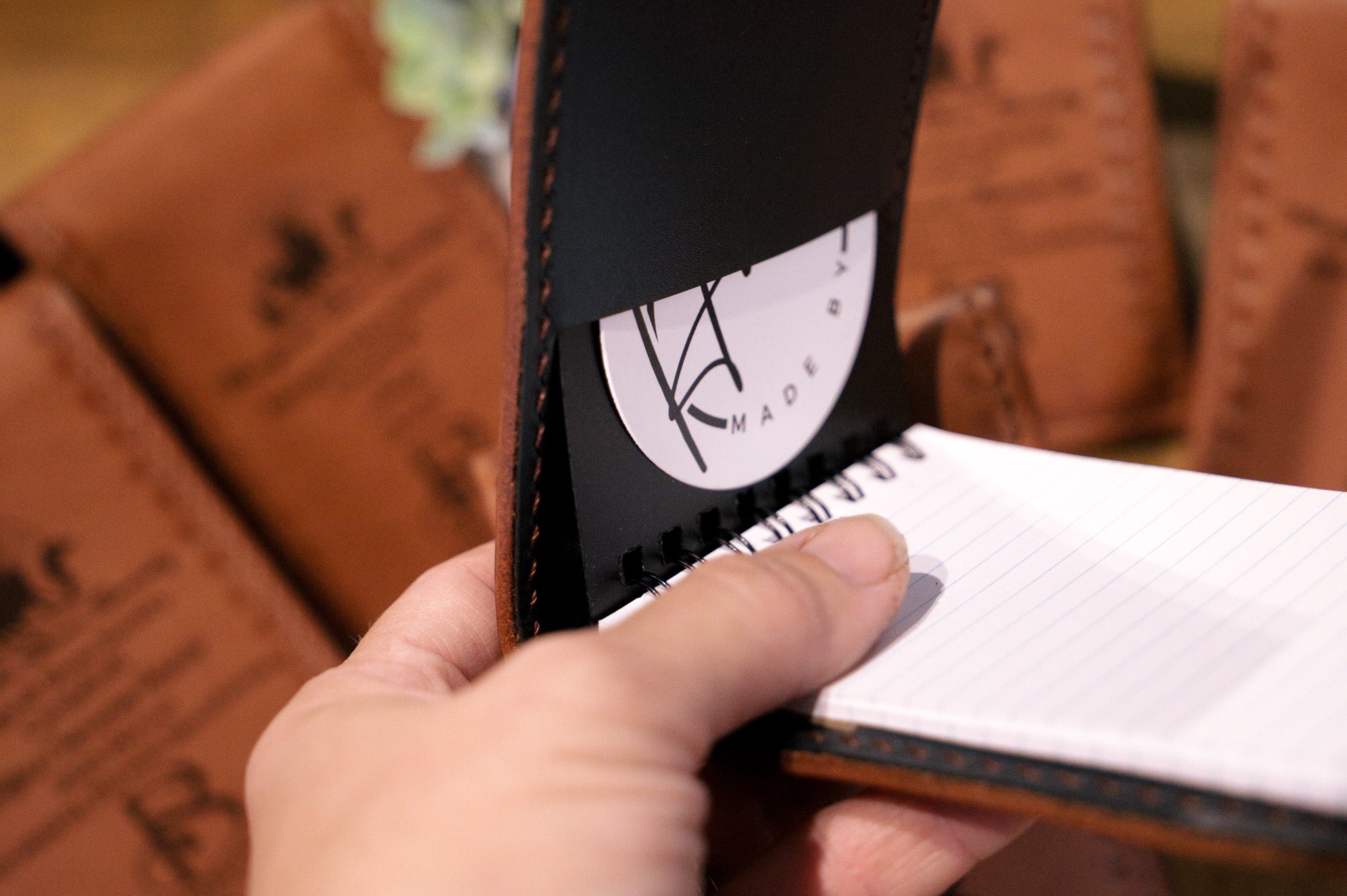 Personalised pocket notebook