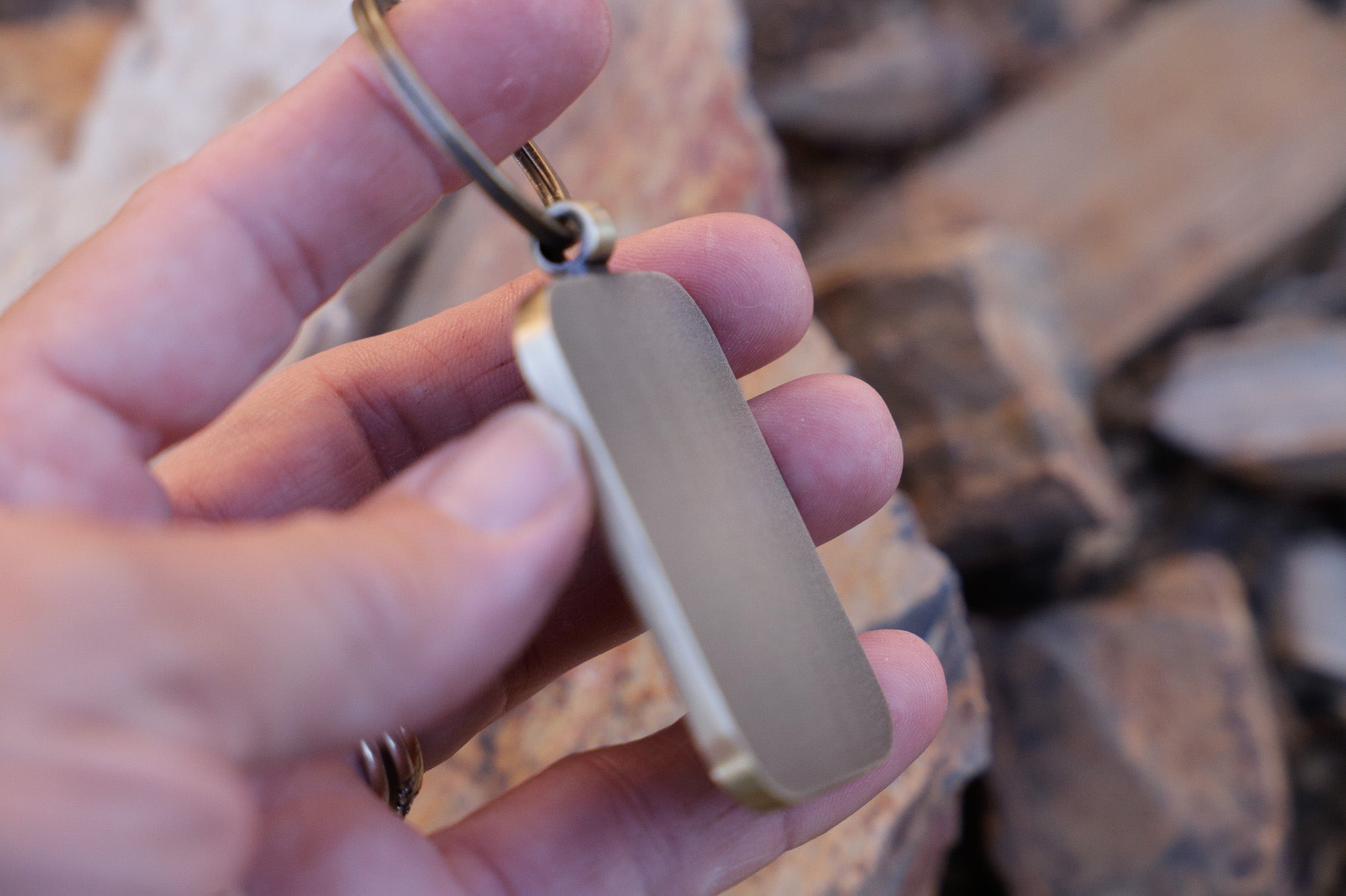 Antique customised keyring