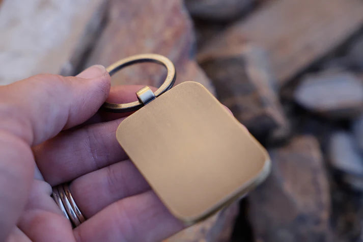 ANTIQUE GOLD FINISH KEY RING - Sometimes you win ...