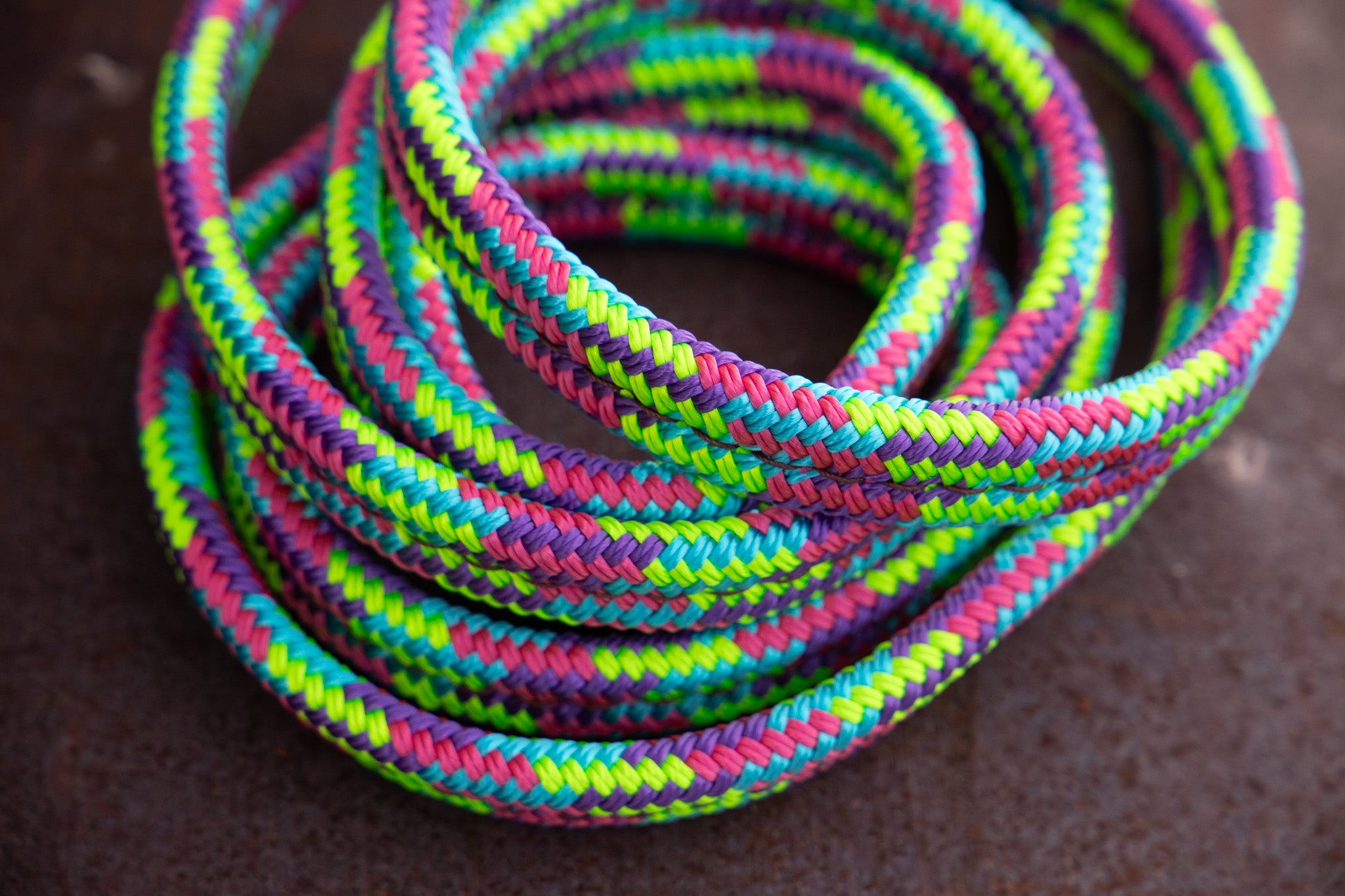 9ft CONTINUOUS LOOP FLAT SEWN ROPE REINS