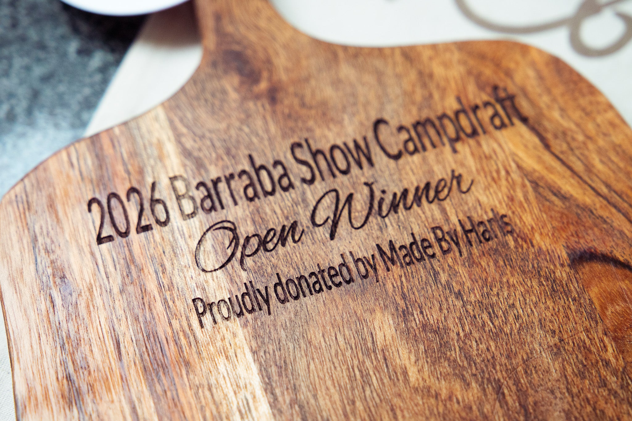 Grazing Board - custom engraved