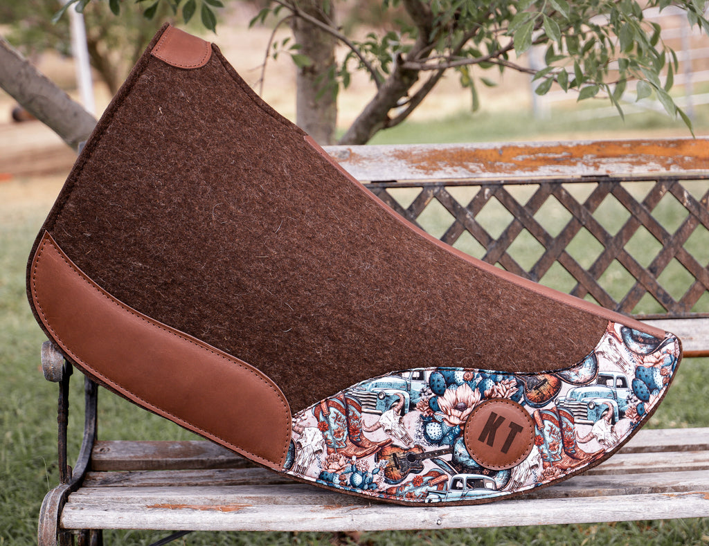 Half fabric wither cut out