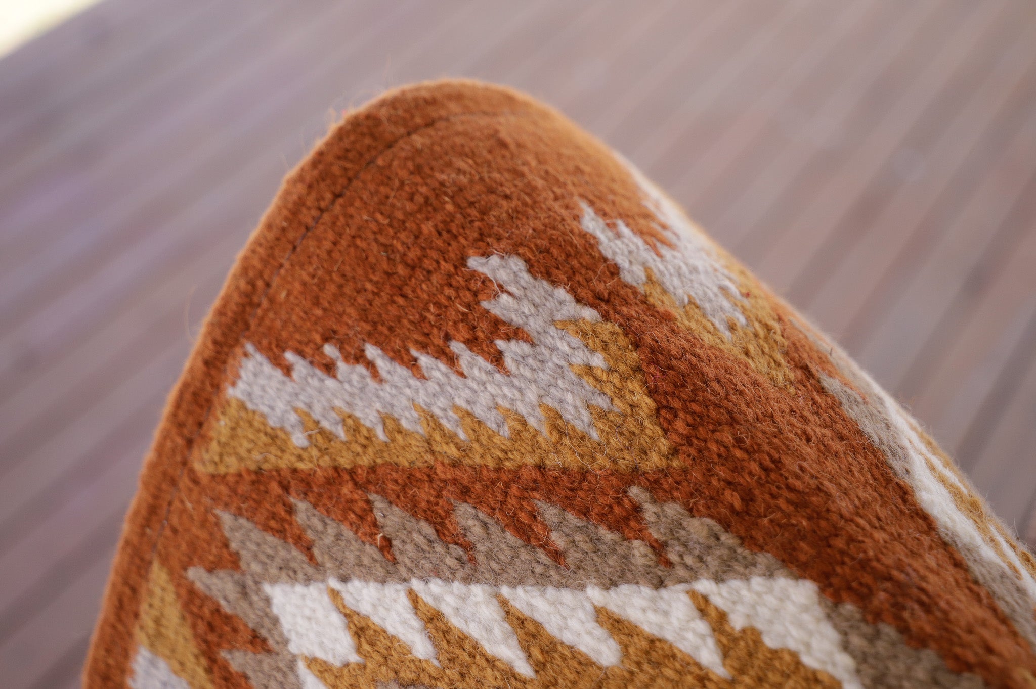 The Minimalist Handwoven NZ wool, felt lined blanket pad