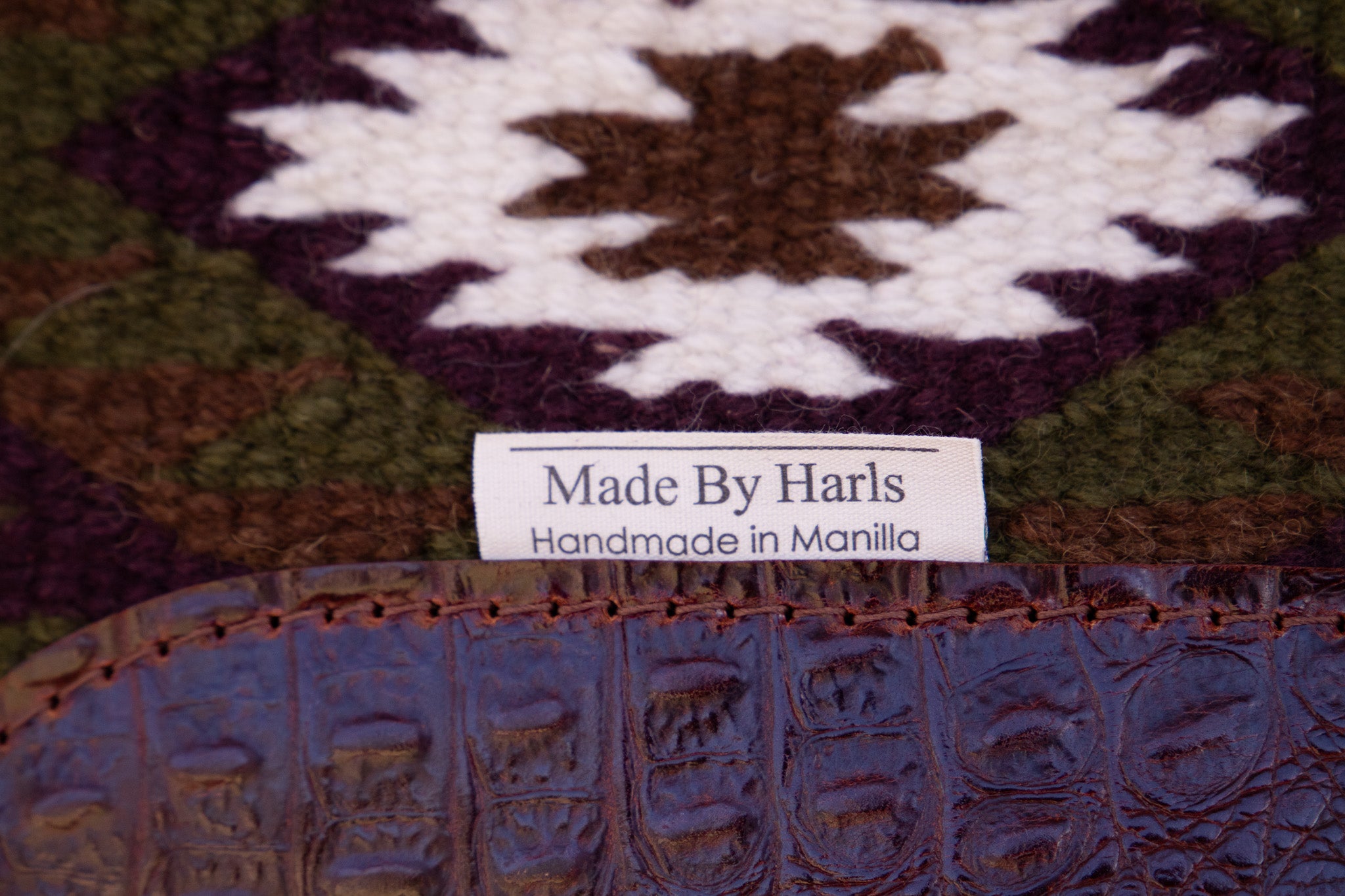 The Minimalist Handwoven NZ wool, felt lined blanket pad