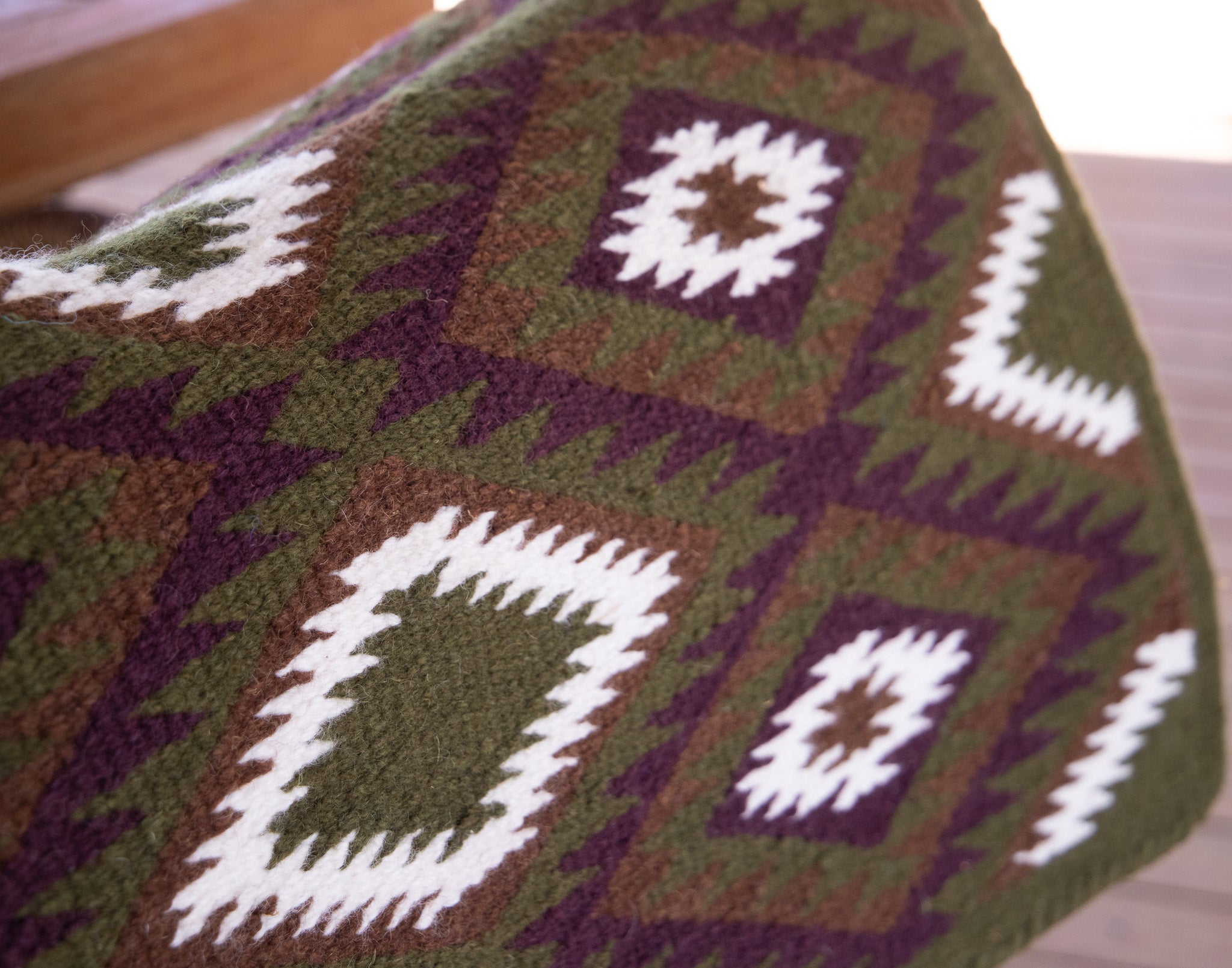 The Minimalist Handwoven NZ wool, felt lined blanket pad