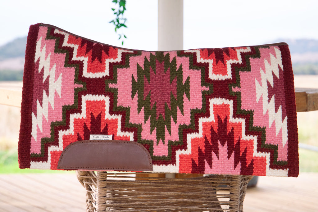 "Calamity" NZ wool blanket pad - one only ready made!