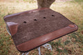 READY MADE 18mm choc marle wool felt pad