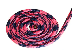 Continuous flat sewn rope reins - various colours available