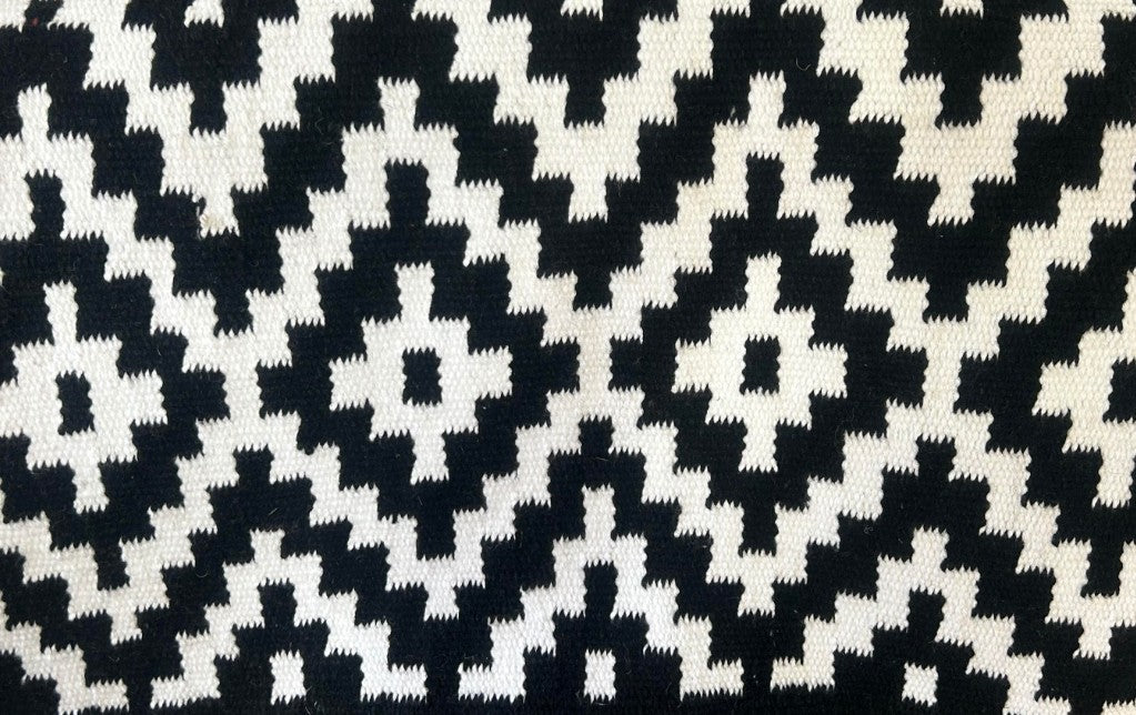 Handwoven NZ wool blanket felt lined pad